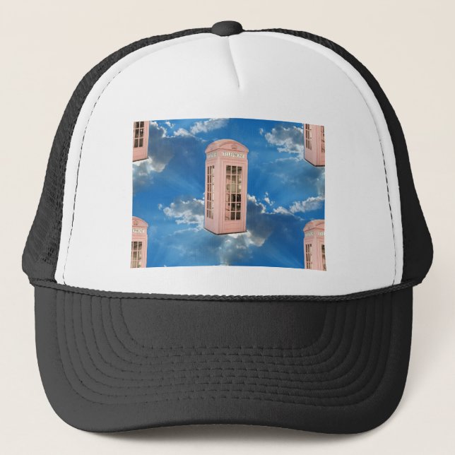 phone booth trucker hat (Front)