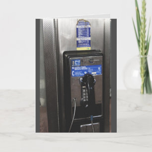 PHONE BOOTH USA HELLO GREETING CARDS