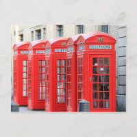 Phone Booths in London, England