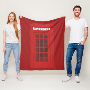 Phone Box Fleece Blanket