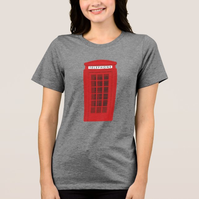 Phone Box Tri-Blend Shirt (Front)