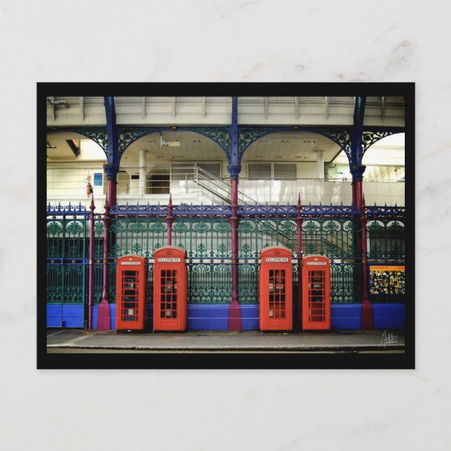 Phone Boxes, Smithfield [Postcard] Postcard (Front)