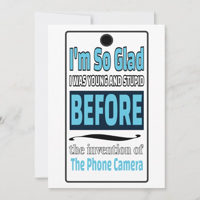 Phone Camera   Holiday Card (Front)