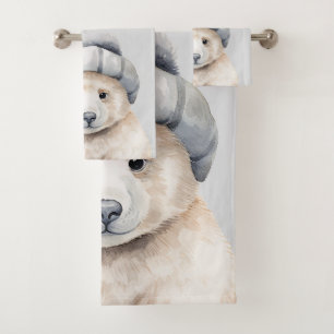 Phone Case Bath Towel Set