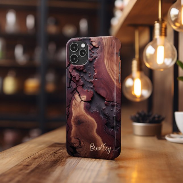 Phone Case, Beautiful Burled Cedar Wood Design Case-Mate iPhone Case (Creator Uploaded)