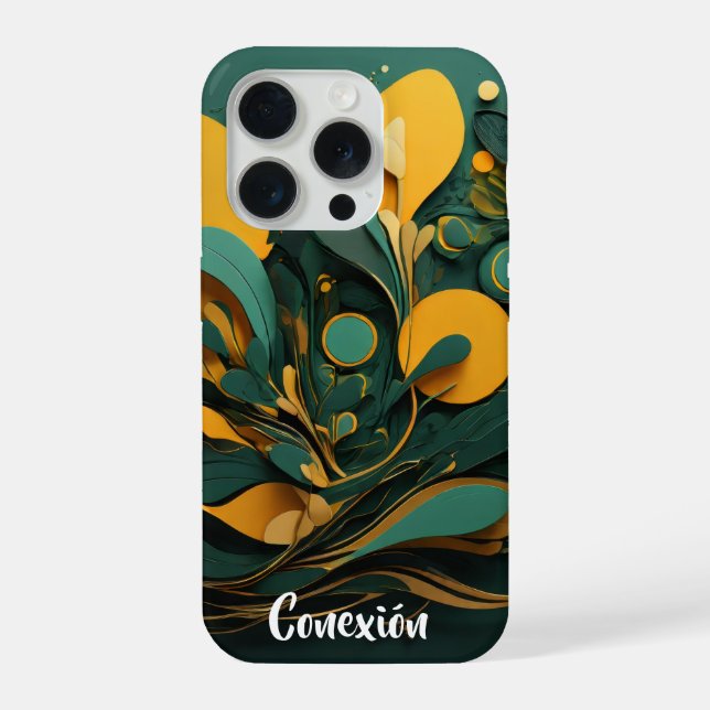 Phone Case Biodiversity Art Alive Connection (Back)