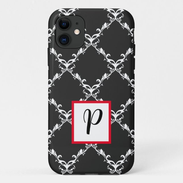 Phone case, black and white  Case-Mate iPhone case (Back)