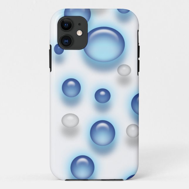 Phone Case - Blue Bubbles (Back)