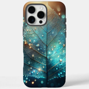 Phone Case Design with Surreal Transparent Leaf