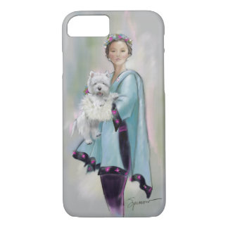 Phone Case Iphone Westie Dog Vintage Retro Fashion