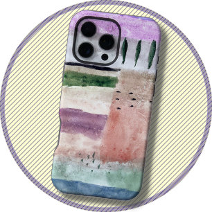 PHONE CASE -Landscape with Poplars"-Paul Klee Art