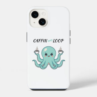 Phone Case – Octopus Coffee Design