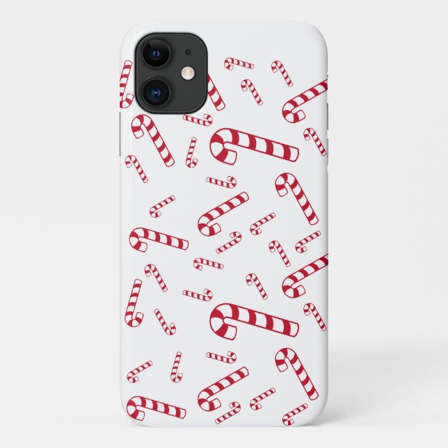 Phone Case - Red Candy Cane (Back)