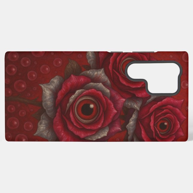 Phone Case Red Rose  (Back Horizontal)