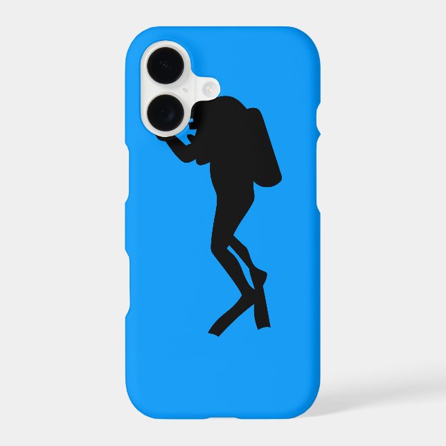 Phone Case - Scuba Diver (Back)
