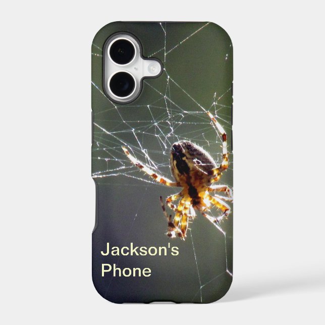 Phone Case - Spider on Web (Back)
