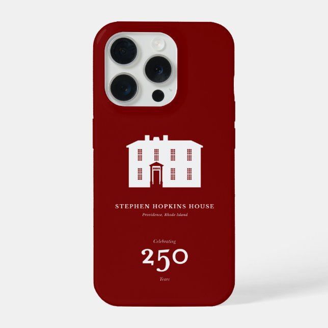 Phone Case — Stephen Hopkins House (Back)