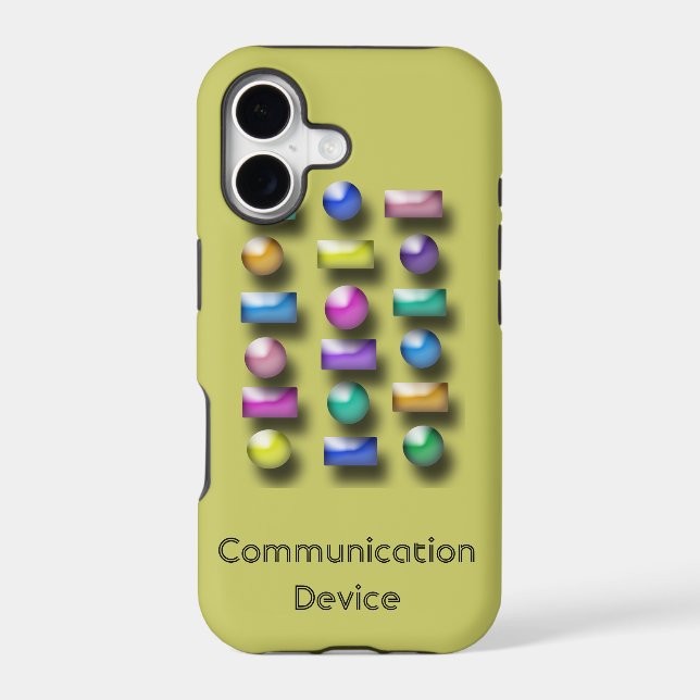 Phone Case - Three Dimensional Buttons (Back)