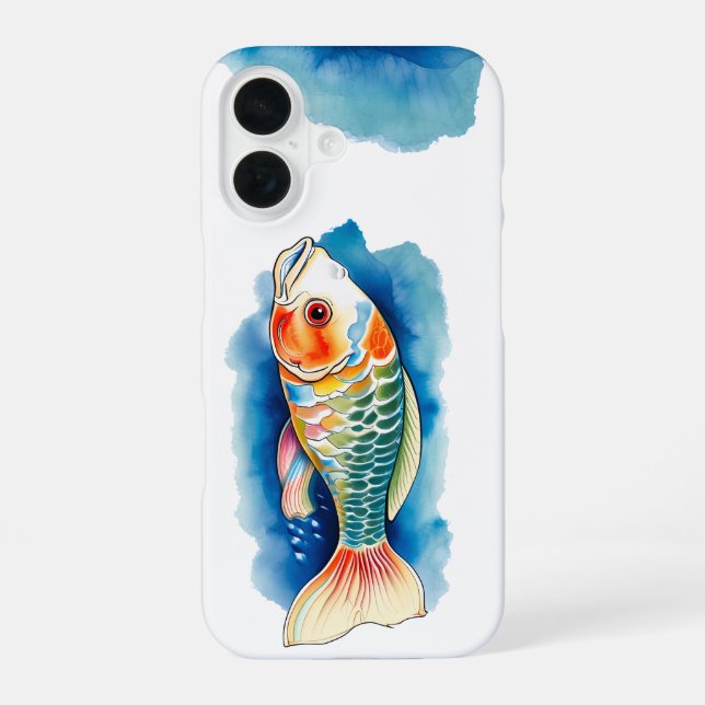 Phone case - Watercolor Series: Koi Fish (Back)
