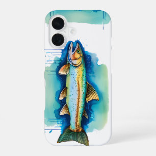 Phone case - Watercolor Series: Trout/Salm