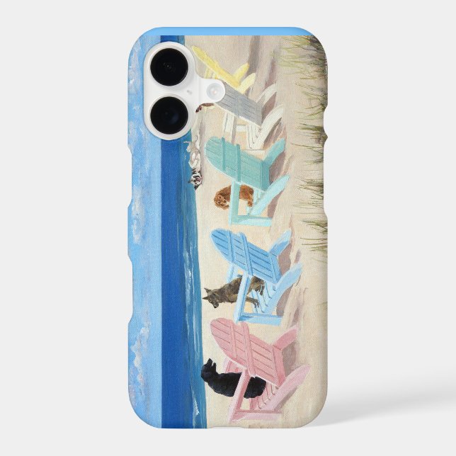 phone case with dog theme (Back)