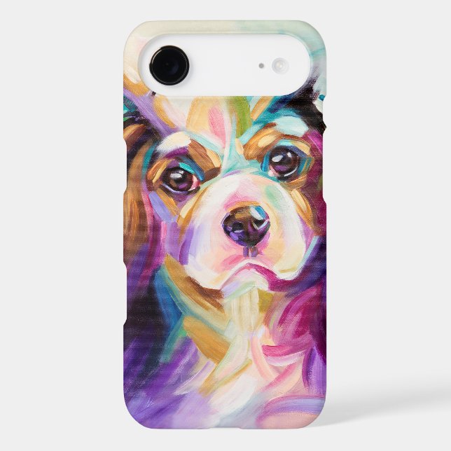 Phone cover colourful Cavalier (Back)