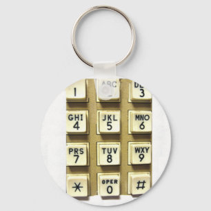 Phone Numbers Key Ring
