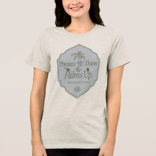 Phones Down, Palms Up - The White Lotus Tri-Blend Shirt