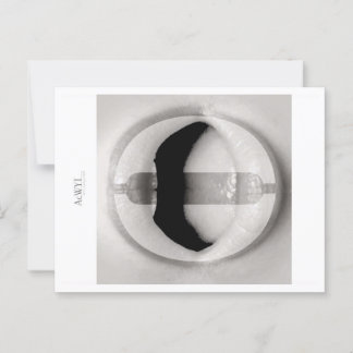 Phonetic Love Mouth Art O Postcard