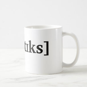 Phonetics in IPA. Black Coffee Mug