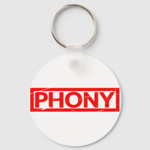 Phoney Stamp Key Ring