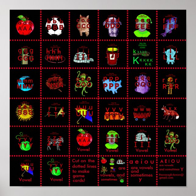 phonics poster (Front)