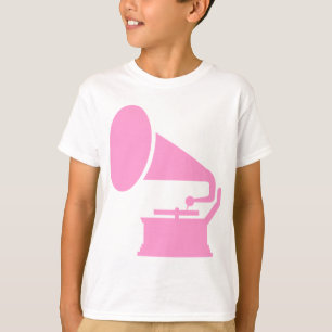 Phonograph - Pink T-Shirt