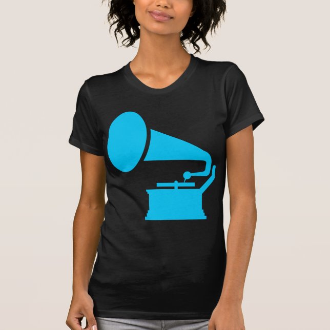 Phonograph - Sky Blue T-Shirt (Front)