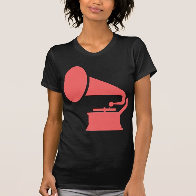 Phonograph - Tropical Pink T-Shirt (Front)