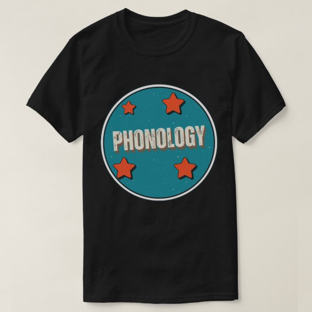 Phonology T-Shirt (Design Front)