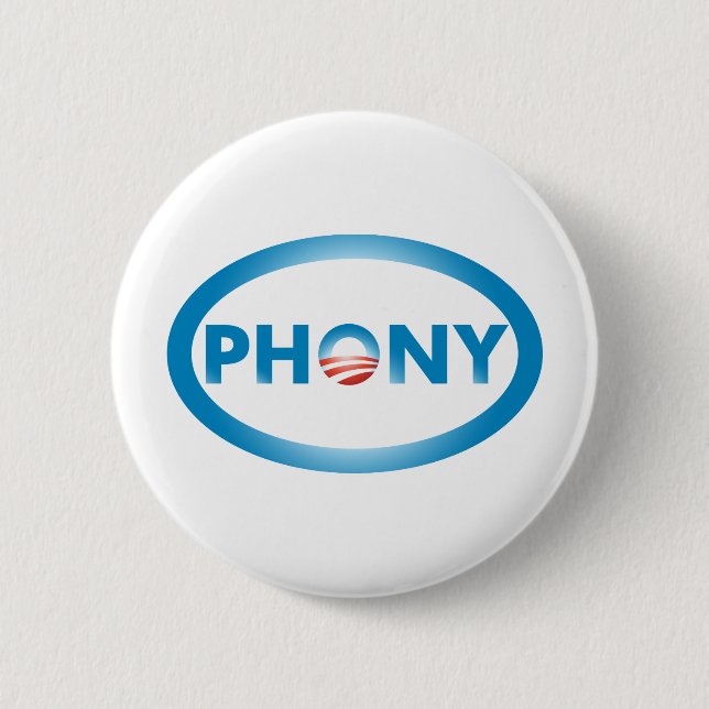 PHONY 6 CM ROUND BADGE (Front)