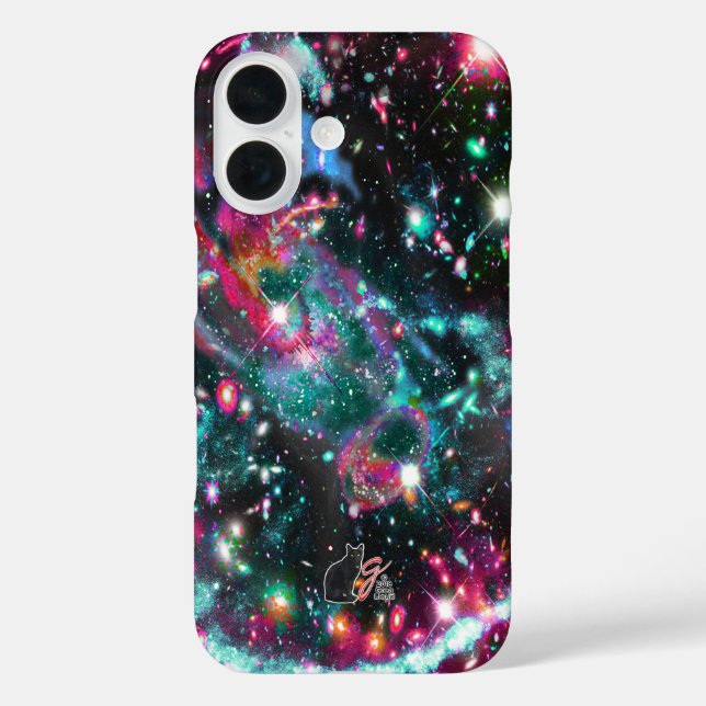 Phosphorescence Star Field Phone Case (Back)