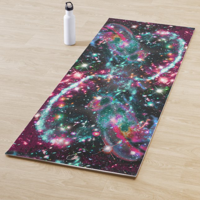 Phosphorescence Star Field Yoga Mat (In Situ)