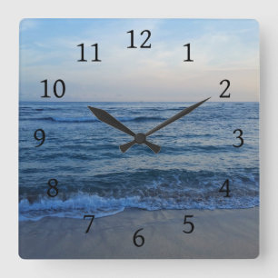 Photo 14 ocean square wall clock