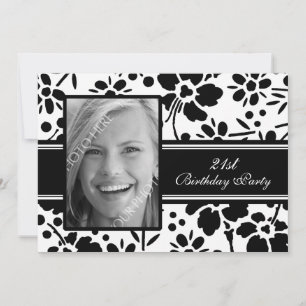 Photo 21st Birthday Party Invitations