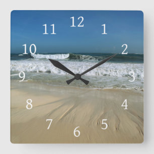 Photo 32 Ocean Beach Square Wall Clock