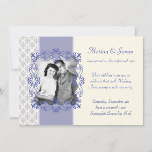 Photo 50th Wedding Anniversary Party Invitations
