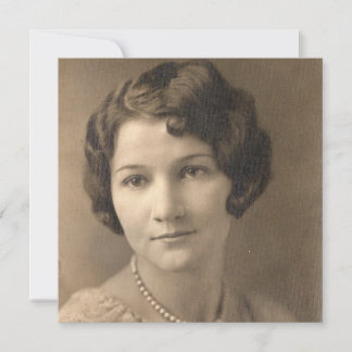 Photo 80th birthday invitation