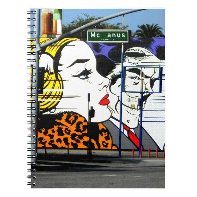 Photo 8 Graffiti Notebook (Front)