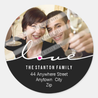 PHOTO ADDRESS STICKER :: love divide 3