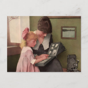 Photo Album Moment. Early 1900's. Postcard