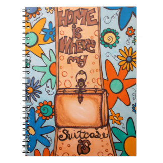 Photo Album-Travel "Home is Where My Suitcase is" Notebook