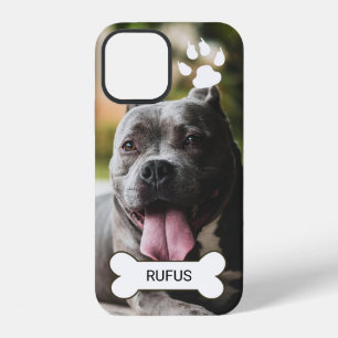 Photo And Name Custom Made Personalised Dog iPhone 12 Case
