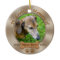 Photo and Name Personalised Dog Memorial Ornament